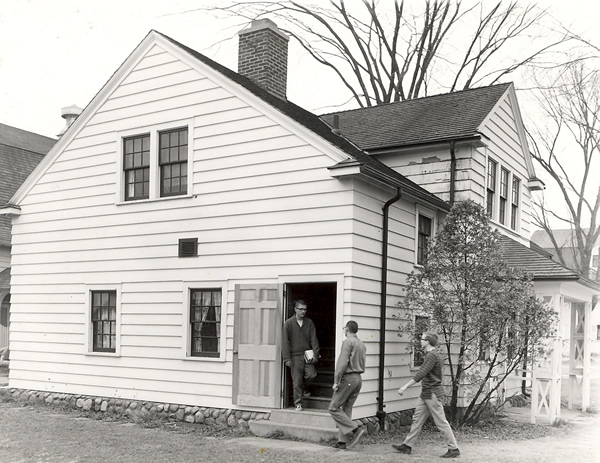 Farm house used for student housing
